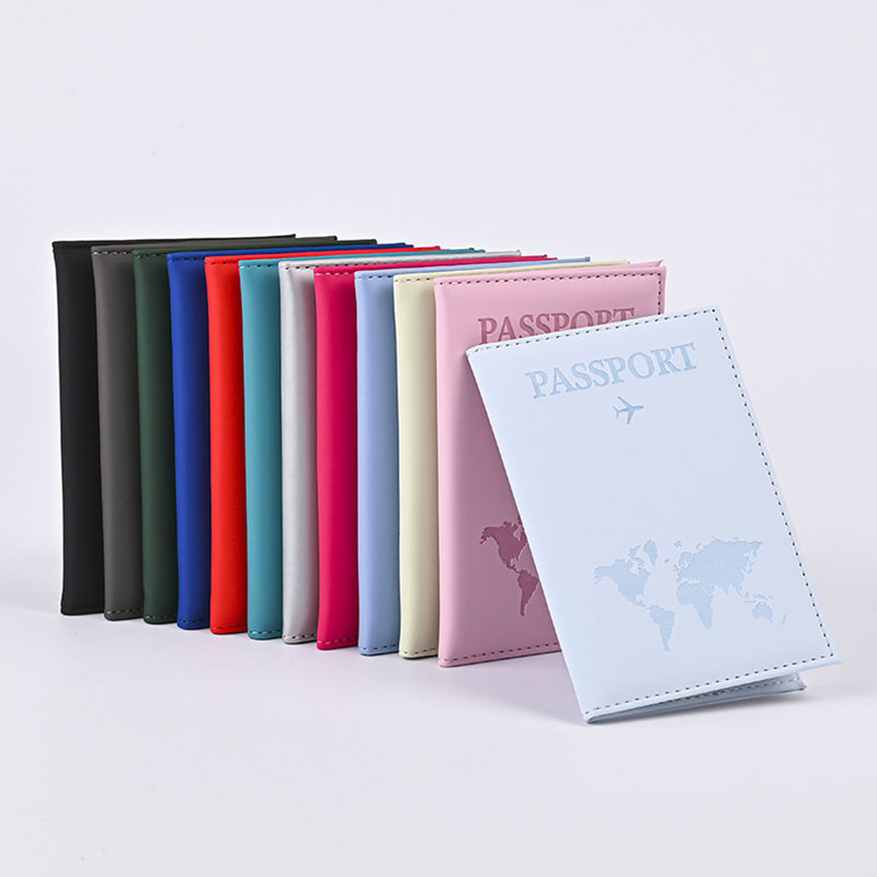 Tech Accessories Travel - Sevgilisi Dünya Haritası Pasaport Kapağı Sıcak