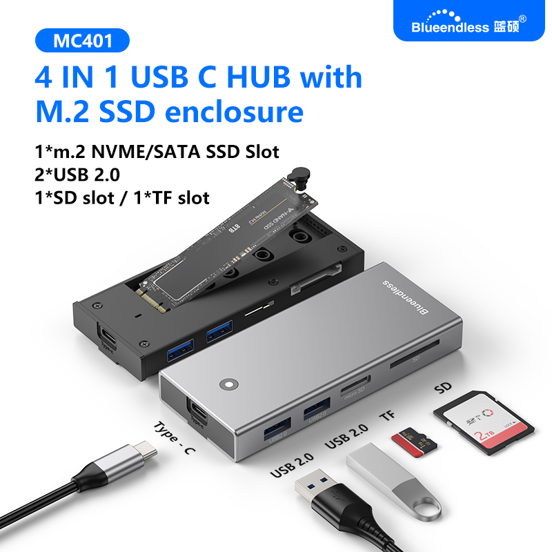 Blueendless M2 Sata/NVMe SSD K - Portable Ssd Enclosure incelemesi ve fiyatı