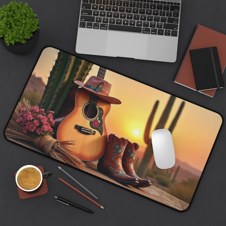 Çöl Gitarı Mouse Pad'i, Kaktüs - Tech Girl Accessories incelemesi ve fiyatı