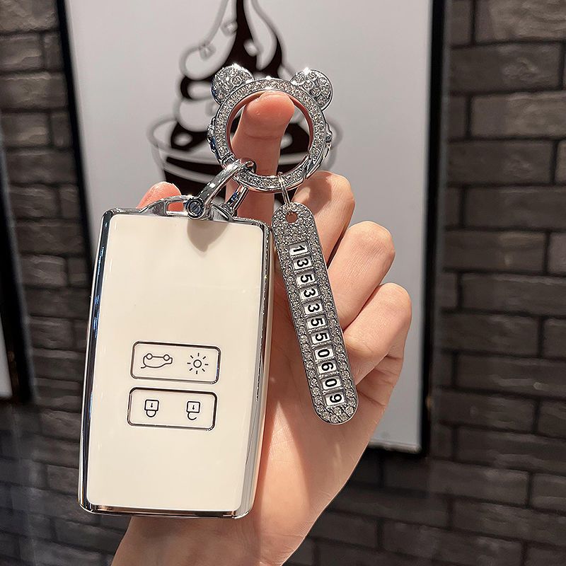 TPU Araba Anahtarı Durumda Ren - Tech Keychain Accessories incelemesi ve fiyatı