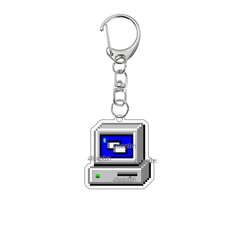 Yaratıcı Çift Taraflı Baskı Re - Tech Keychain Accessories incelemesi ve fiyatı